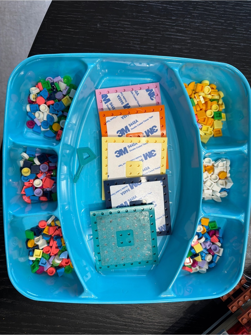 LEGO DOTS Adhesive Patches Mega Pack 41957 w/ Sorting Tray & 4 New Patches